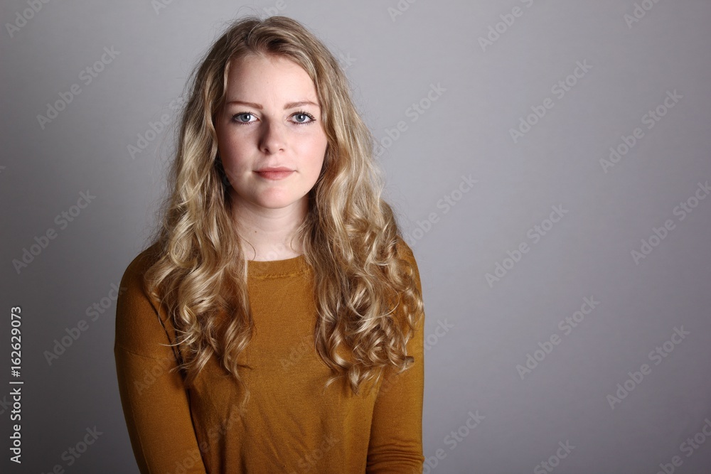 Beautiful young caucasian woman Beautiful young caucasian woman