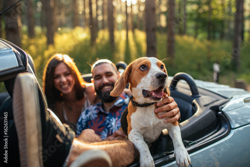 Canvas Print Enjoying life's journey