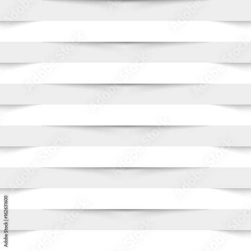 White geometric seamless texture, vector illustration.