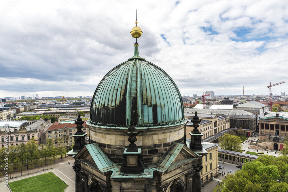 Overview of Berlin, Germany