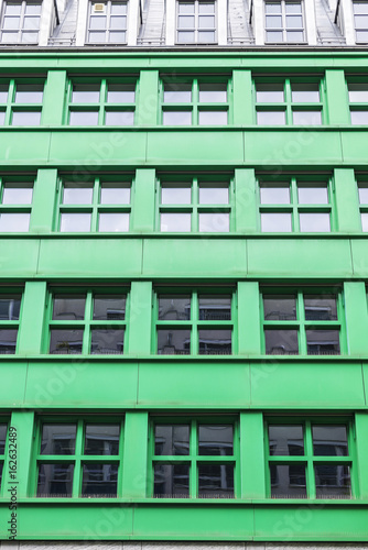 Modern green building in Berlin, Germany