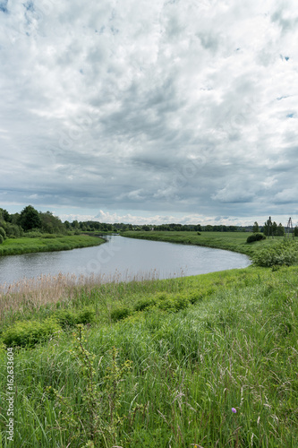 River Venta at Skrunda, Latvia.