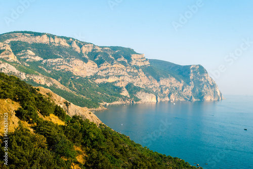View of the cape aya in the Crimea