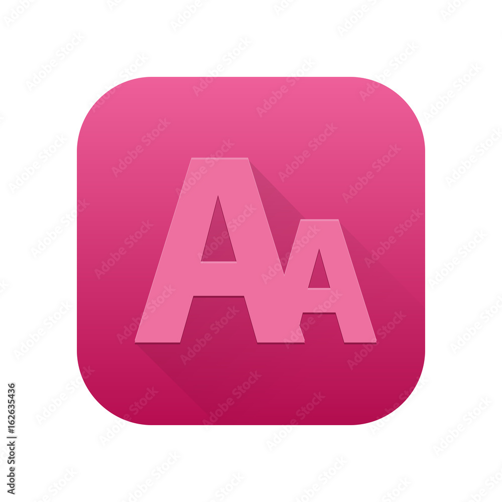 Matte Long Shadow App-Icon