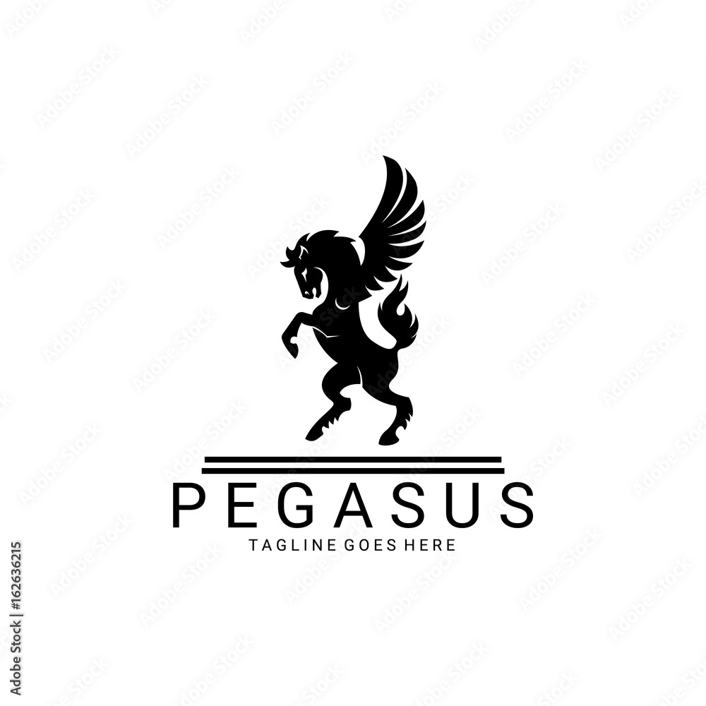 Fototapeta premium Pegasus logo