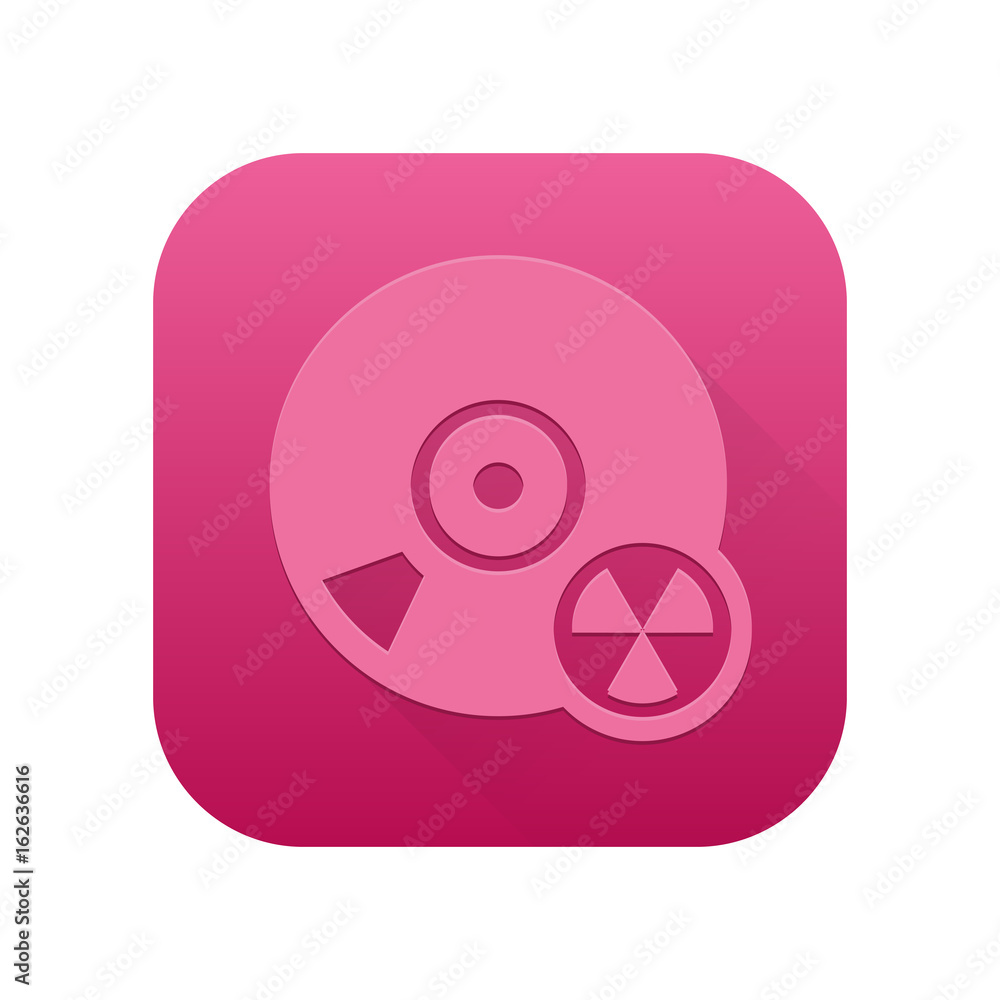 Matte Long Shadow App-Icon