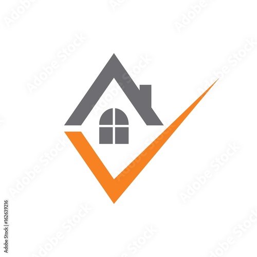 Принти на полотні Check Mark ome Logo