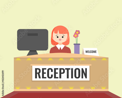 reception desk