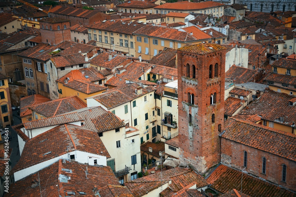 Lucca above view