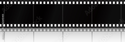 Filmstreifen mit Schatten - SW