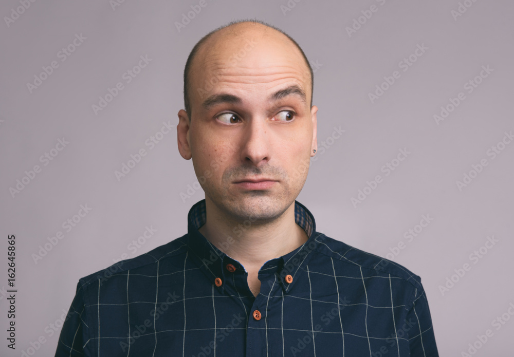 surprised man looking away surprised man looking away