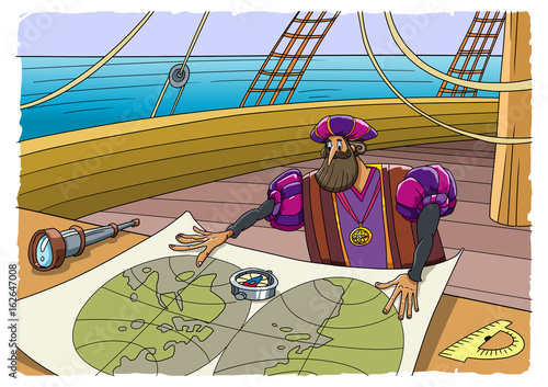 The Navigator looks at Map
