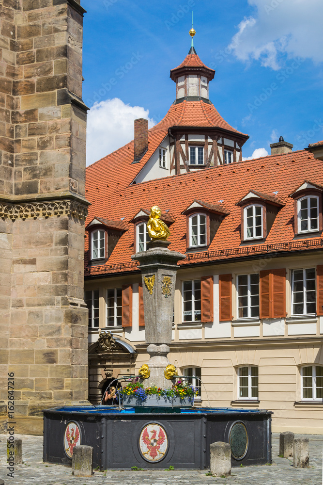 Fountain in Ansbach, Germany