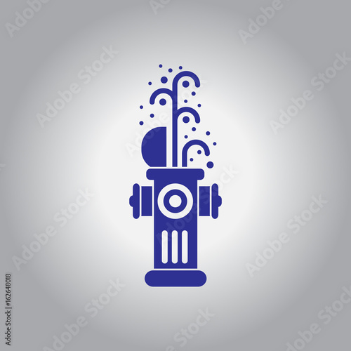Street Fire Hydrant open