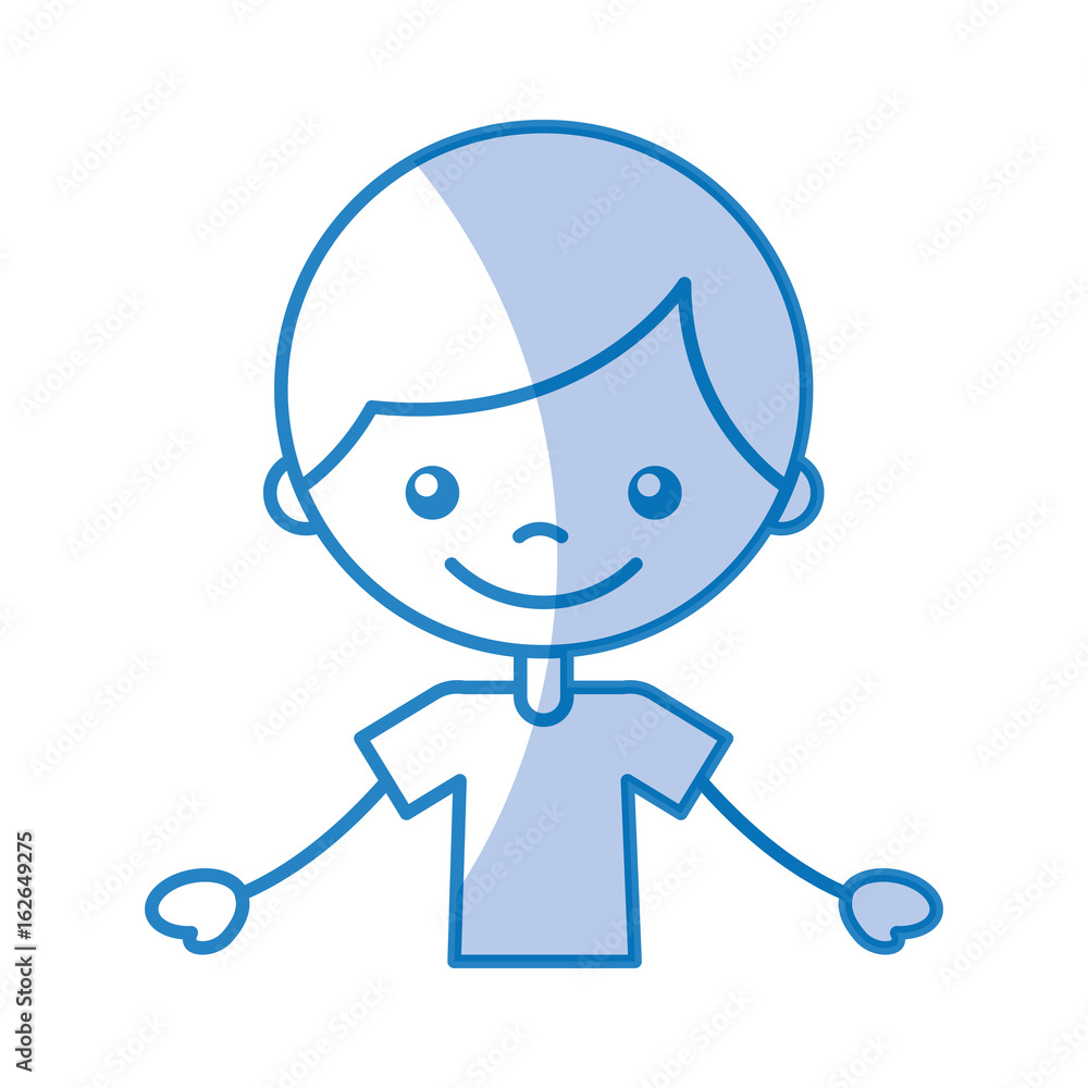 cute boy character icon vector illustration design cute boy character icon vector illustration design