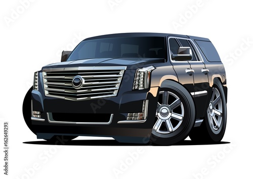 Vector cartoon car. Available EPS-10 separated by groups and layers.