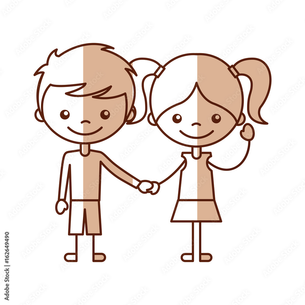 cute kids characters icon vector illustration design cute kids characters icon vector illustration design