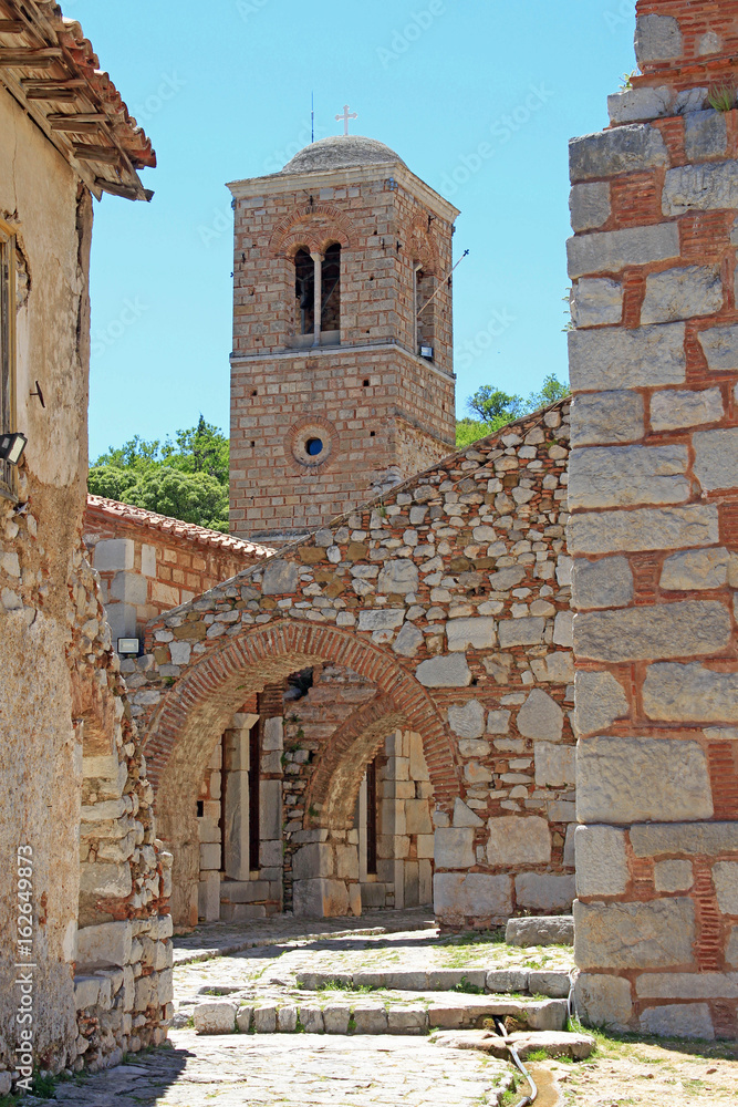 Fototapeta premium Grèce, Monastère Osios Lukas