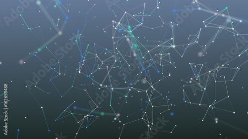 colored geometry abstract background