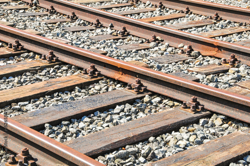 Naklejka premium rails