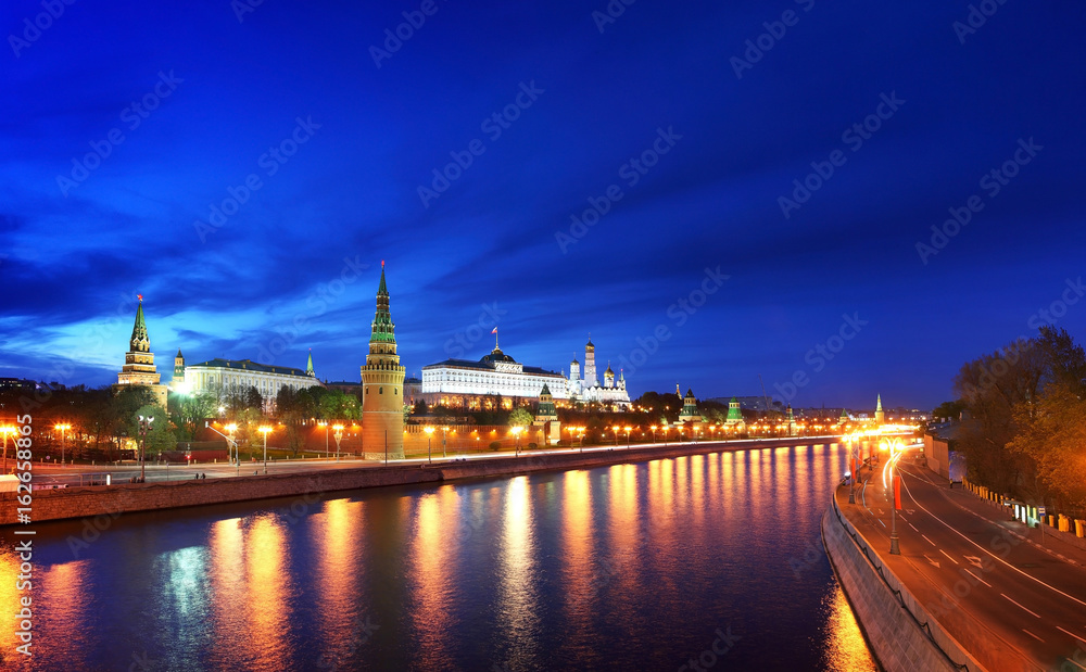 Moscow Kremlin classic scenic view