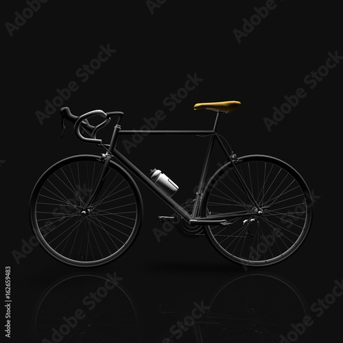 black bike