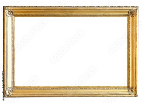 Gold frame for paintings  mirrors or photos