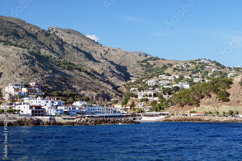 Cityscape of Chora Sfakion (Crete Greece). © lcrms