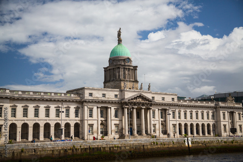 Photography The Custom House in Dublin, Ireland