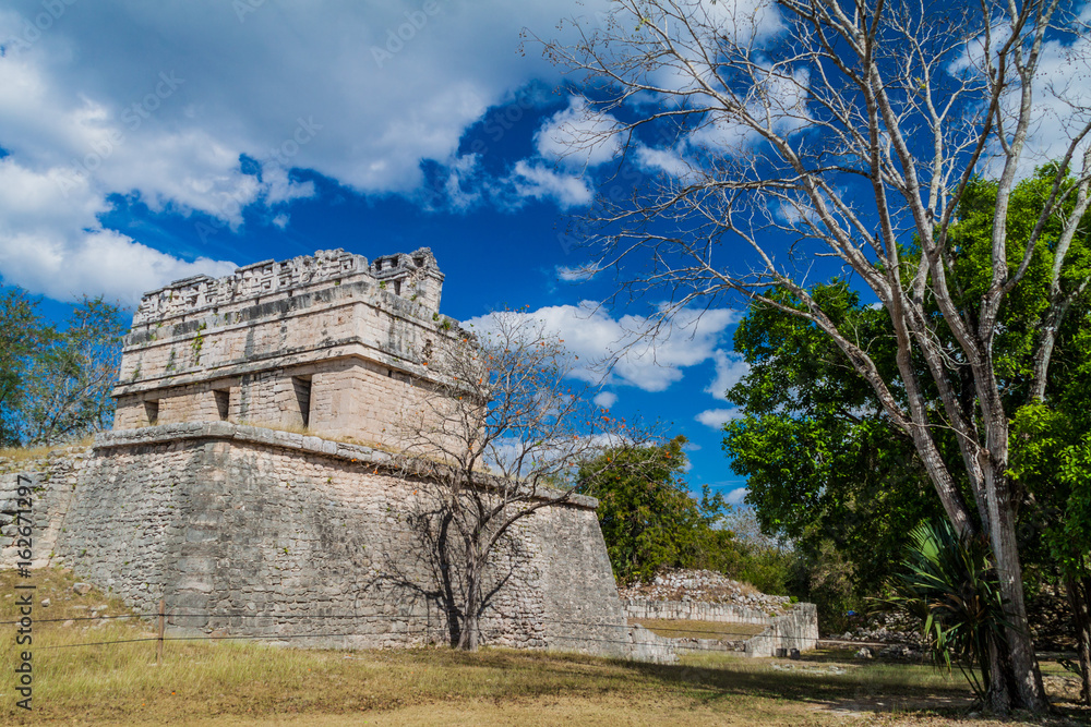 Ball game court in the Mayan archeological site Chichen Itza, Mexico Ball game court in the Mayan archeological site Chichen Itza, Mexico
