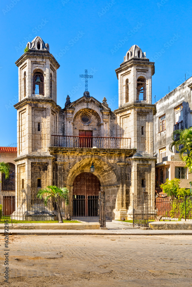 Santo Cristo Church in Havana Cuba