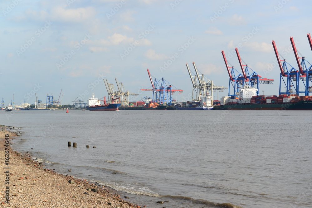Naklejka premium Hamburger_Hafen_016 