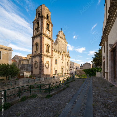 San Bartolomeo cathedral on Lipari castle