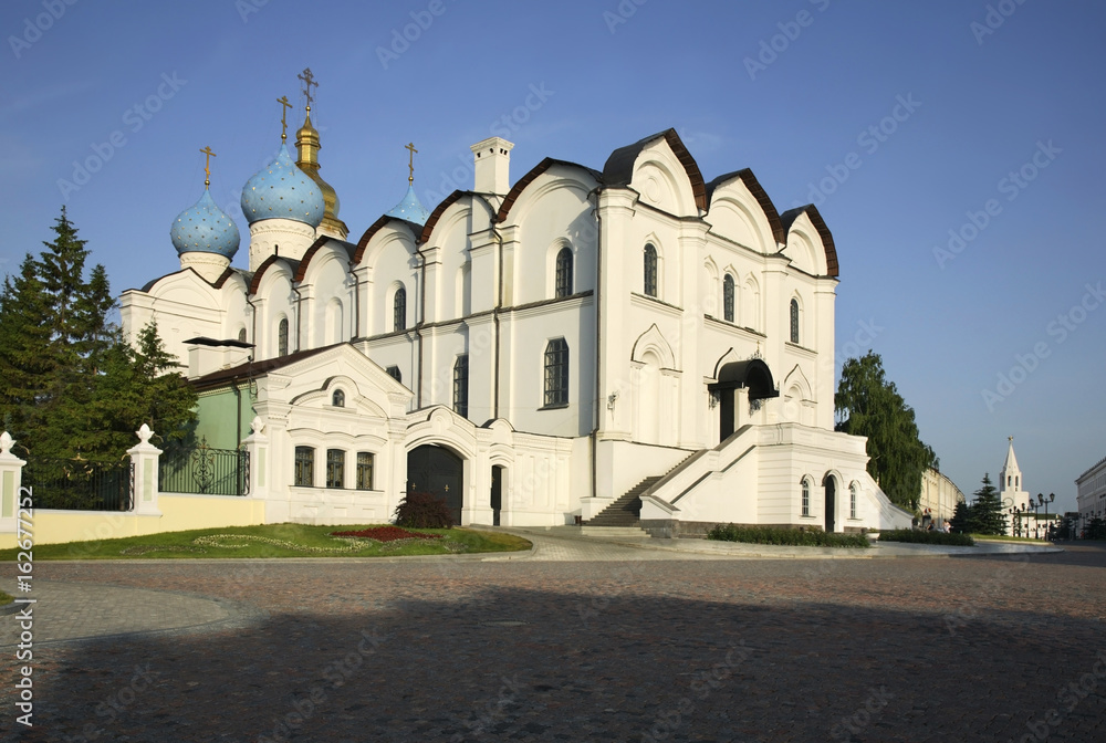 Cathedral of the Annunciation (Blagoveschensky sobor) of Kazan Kremlin. Tatarstan, Russia
