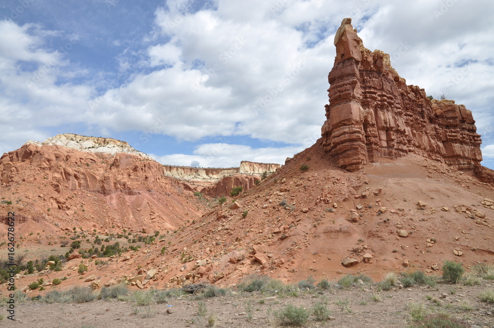 Fototapeta premium big sky, canyons in new mexico