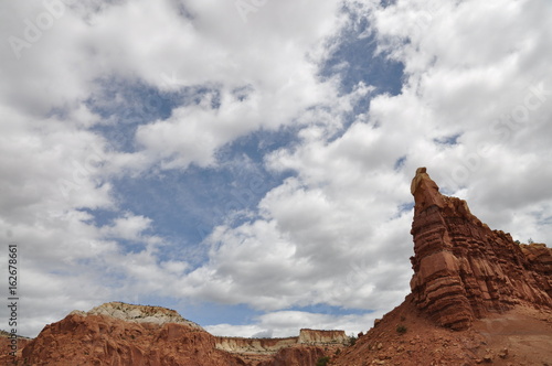 new mexico colorado canyons sky and desert