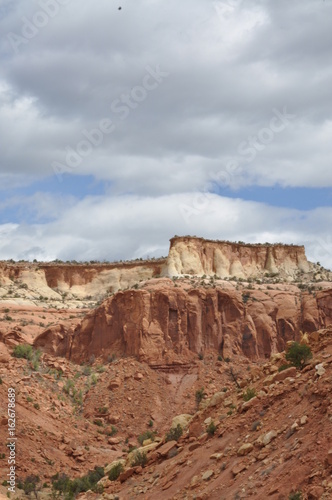 new mexico colorado canyons sky and desert