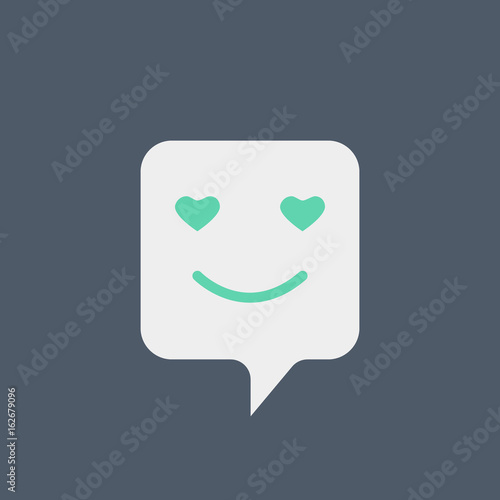 Free Download Smiling face icons. Flat design style concept icons for graphic and web design. - GFXLoad