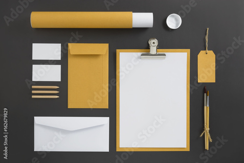 Mockup business brand template