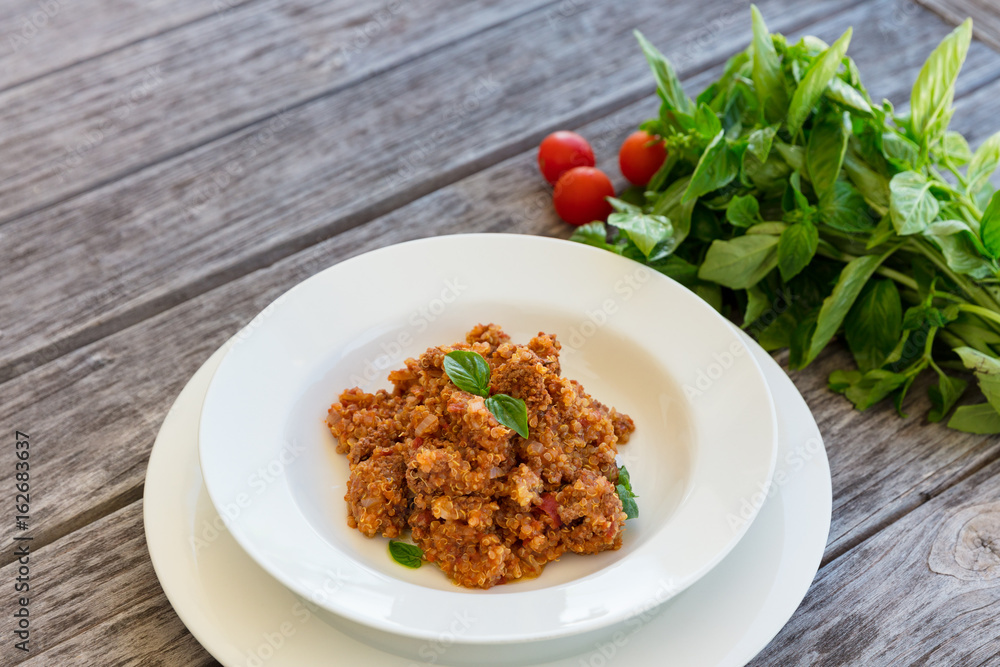 Quinoa cooked in crock pot