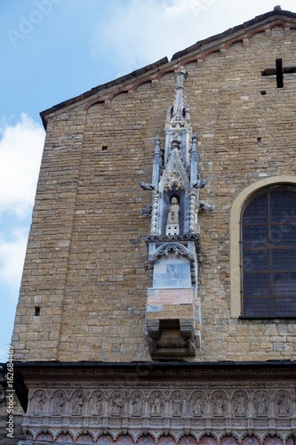 BERGAMO, LOMBARDY/ITALY - JUNE 26 : Basilica di Santa Maria Maggiore in Bergamo on June 26, 2017