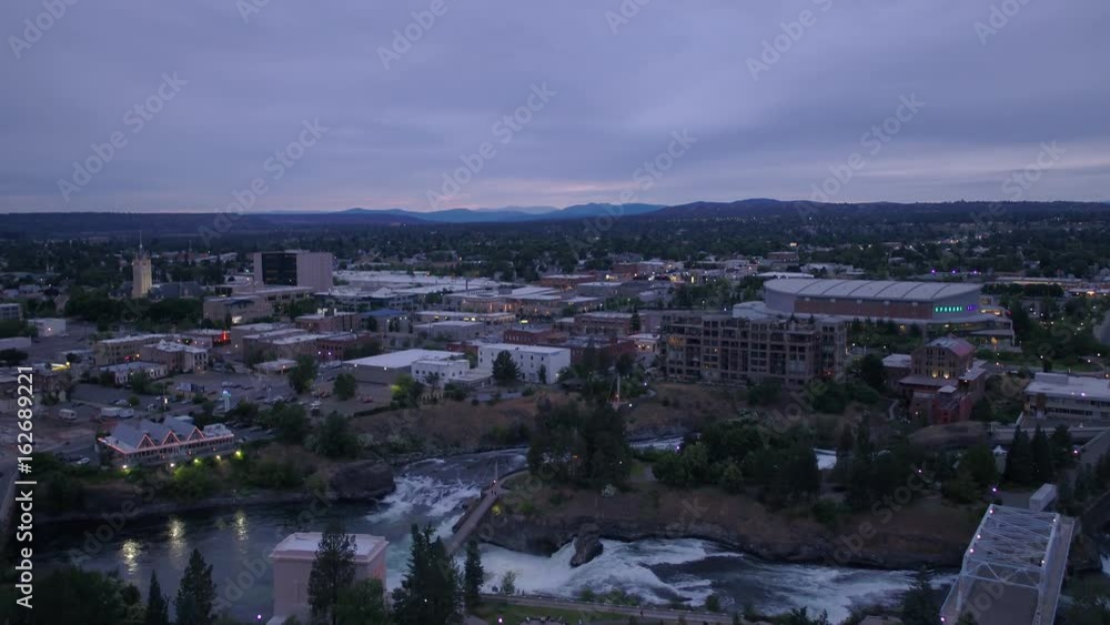 Aerial Washington Spokane June 2017 Night 4K Inspire 2 ProRes Aerial Washington Spokane June 2017 Night 4K Inspire 2 ProRes