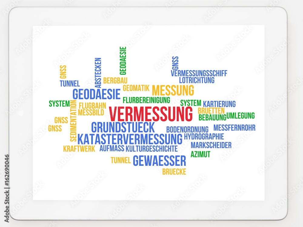 Obraz premium Vermessung