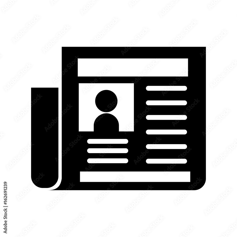 News paper news icon vector illustration design isolated News paper news icon vector illustration design isolated