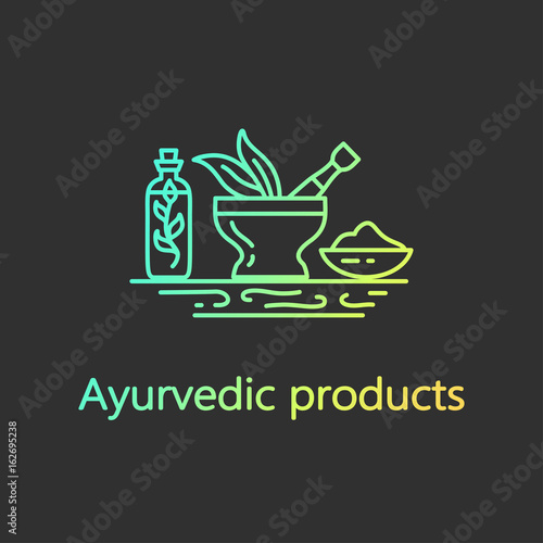 Ayurvedic products - logo template