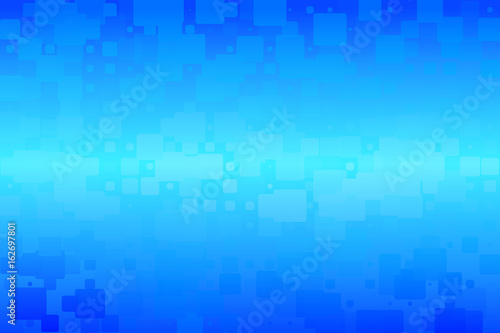 Turquoise blue gradient glowing various tiles background
