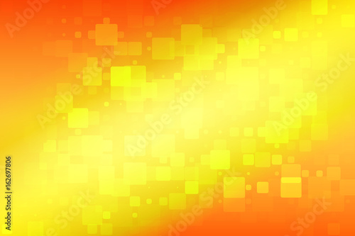 Yellow red orange glowing various tiles background