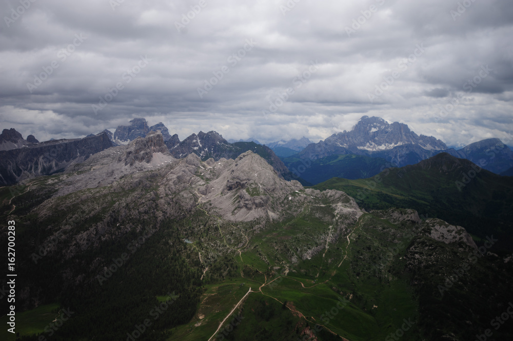 The Mountains of the Dolomites