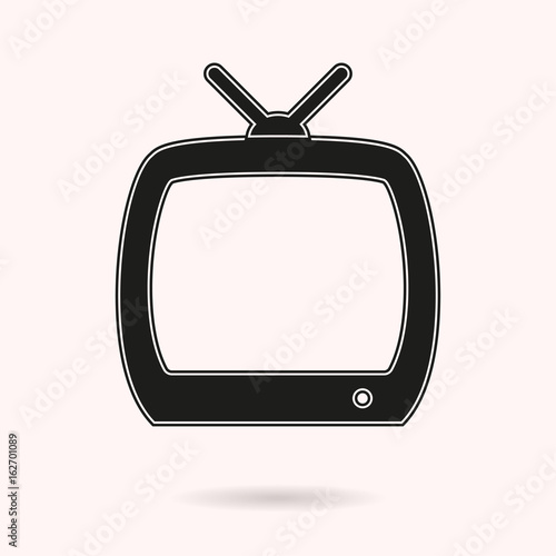 TV vector icon.