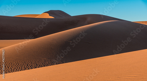 Fototapeta Naklejka Na Ścianę i Meble -  Sand dunes in Erg Chigaga, Morocco